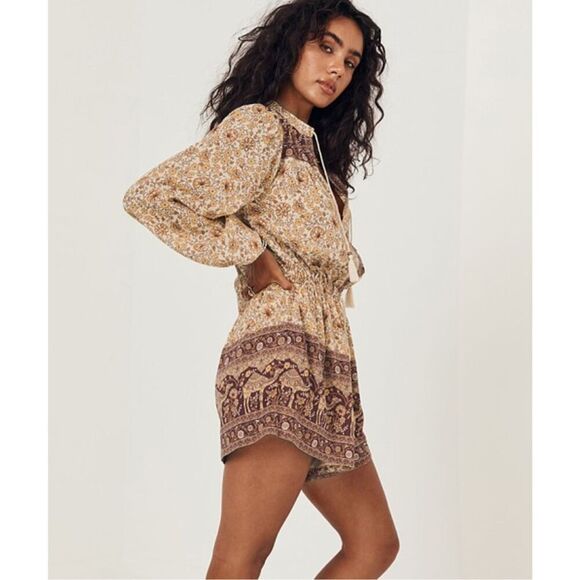 Spell & The Gypsy Collective Sundown Romper – Spice – Size Small 🌞🐪- NWOT - Picture 3 of 16